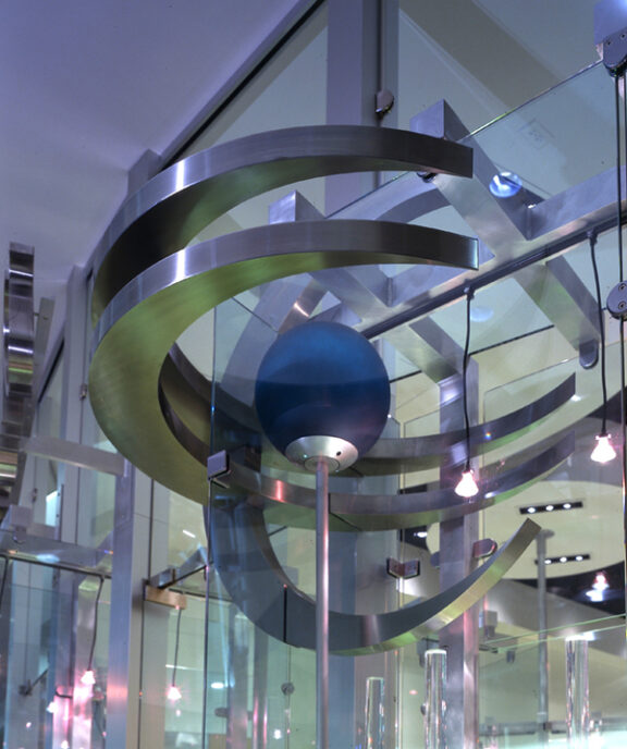 Futuretronics Logo Sculpture