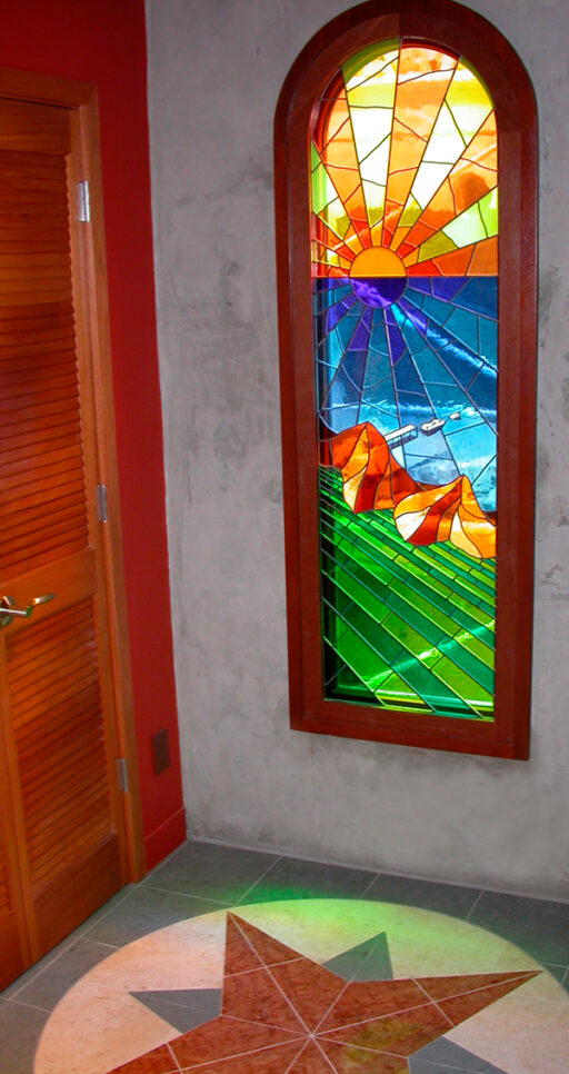 Denice Stained Glass Window